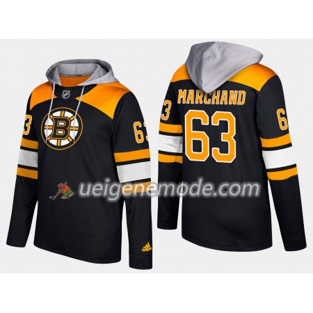 Herren Boston Bruins Brad Marchand 63 N001 Pullover Hooded Sweatshirt